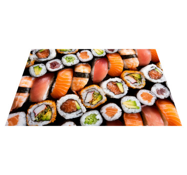 Sushi Rolls Vinyl placemats - TenStickers