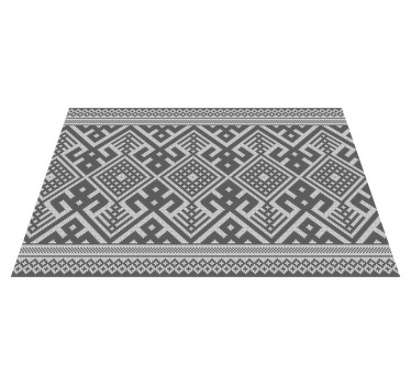 Sivi pleteni uzorak elegantne podmetače - TenStickers