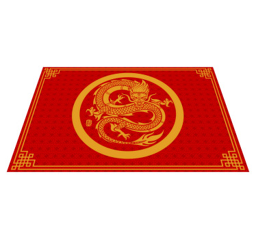 Kineski zmaj elegantni podmetači - TenStickers