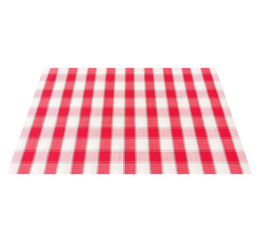 Mantel individual patrón Rojo marcado - TenVinilo