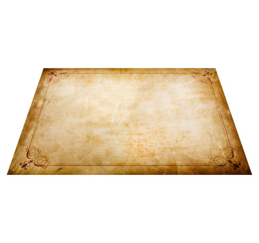 Mantel individual patrón Papel vintage - TenVinilo