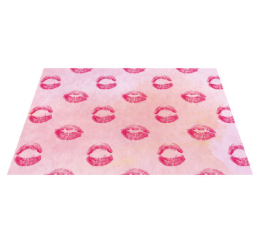 亲吻原始的餐垫 - TenStickers