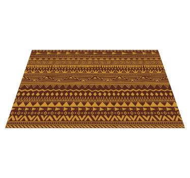 Oryginalne podkładki na stół brązowy wzór - TenStickers