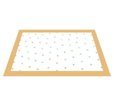 Mantel individual original Triángulos minimalistas - TenVinilo