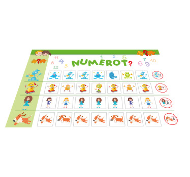Mantel individual infantil Calcular niños - TenVinilo
