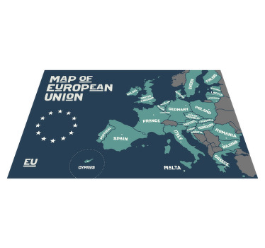 European union map original spisebrikker - Tenstickers