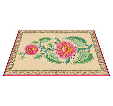 印度莫卧儿花原味餐垫 - TenStickers