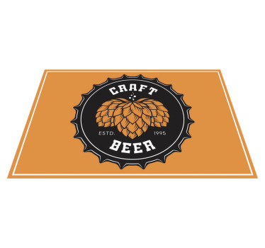 Mantel individual original Tapas de botella - TenVinilo