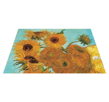 Mantel individual original Los girasoles de van gogh - TenVinilo