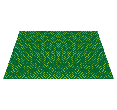 Green pattern Design textured placemats - TenStickers