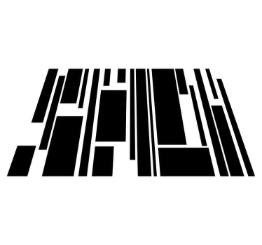 Zebra tisk texturou prostírání - TenStickers