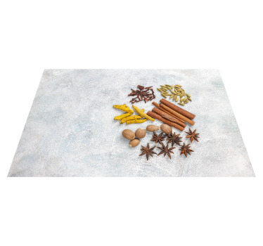 Winter spices Christmas placemats - TenStickers