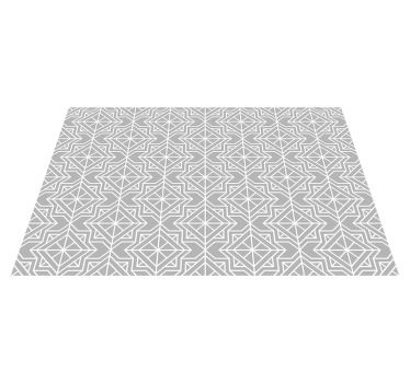 Grå och vitt galler eleganta bordstabletter - Tenstickers