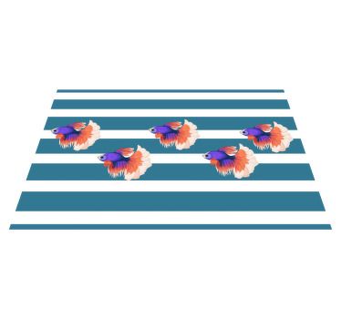 ρεαλιστικές πινακίδες βινυλίου ψαριών - TenStickers