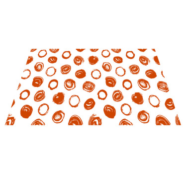 Individuais de mesa modernos Pontos vermelhos - TenStickers