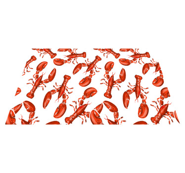 Punainen hummeri punainen pöytätabletti - Tenstickers