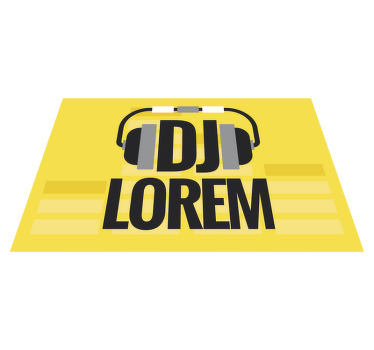 Dj pantone farger med navn spisebrikke med navn - Tenstickers