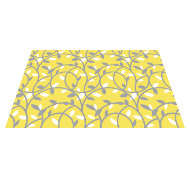 Pantone plants pattern original placemats - TenStickers