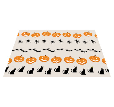 Halloween animals Halloween placemats - TenStickers