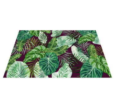 Exotic flowers original placemats - TenStickers
