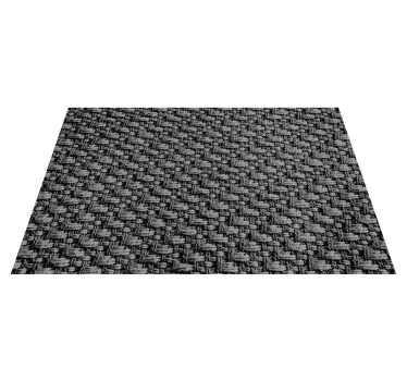 Grå struktureret mønster moderne dækkeservietter - TenStickers