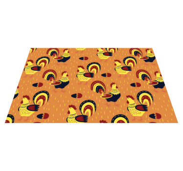 Detaljerade tuppfärg original bordstabletter - Tenstickers