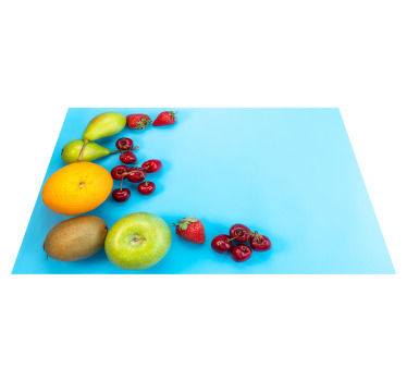 Colourful food Vinyl placemats - TenStickers