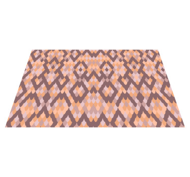 Mantel individual elegante Estampado de piel de serpiente beige - TenVinilo