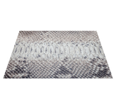 Sivý hadí vzor tlač elegantné prestieranie - Tenstickers