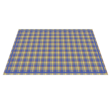 Individuais de mesa de texturas superfície com padrão xadrez - TenStickers