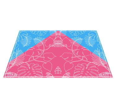 ροζ και μπλε χρώμα μπλοκάρει και αφήνει σουπλά - TenStickers