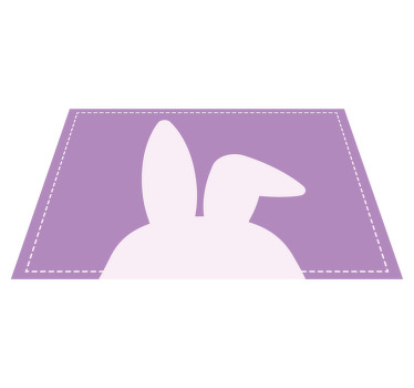 χαριτωμένα λαγουδάκια αυτιά παιδικά σουπλά - TenStickers