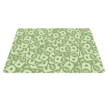 Mantel individual original Billetes de un dólar en todo el patrón - TenVinilo