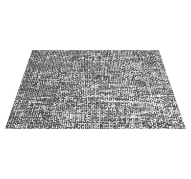 Harmaasävyt luonnonkuitujäljitelmä tekstuuri pöytätabletti - Tenstickers