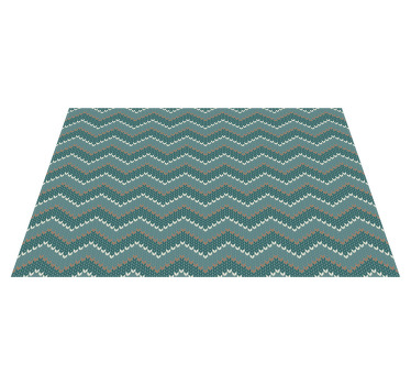 Modré texturované prostírání z imitace přírodních vláken - TenStickers