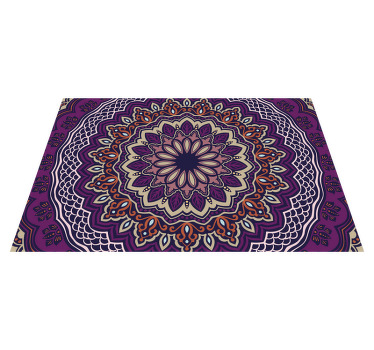 Colorful stripes fiber imitation placemats - TenStickers