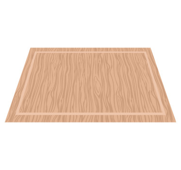 天然硬木地板纹理餐垫 - TenStickers