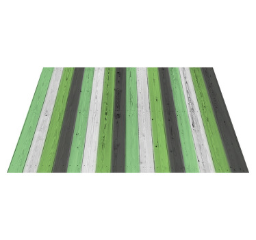 Wood texture of various colours placemats - TenStickers