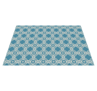 Antikk vintage blått og hvitt mønster spisebrikke elegant - Tenstickers