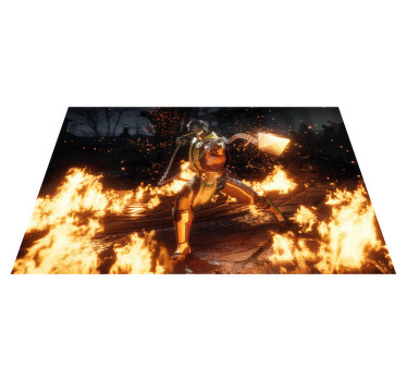 Vinilne pogrinjke z ninja fire design - TenStickers