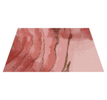 Trblietavé ružové prestieranie s akvarelovou textúrou - Tenstickers