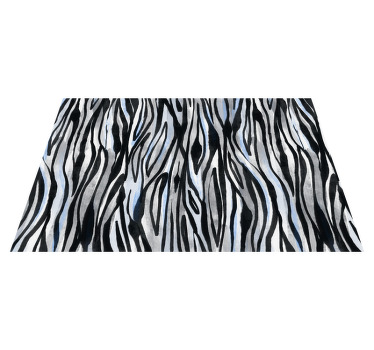 Mantel individual original Cebra gris y negra clásica - TenVinilo