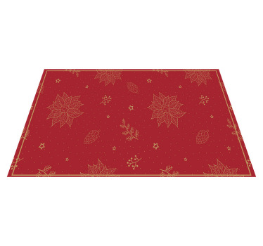 Vintage χρυσά λουλούδια χριστουγεννιάτικα σουπλά - TenStickers