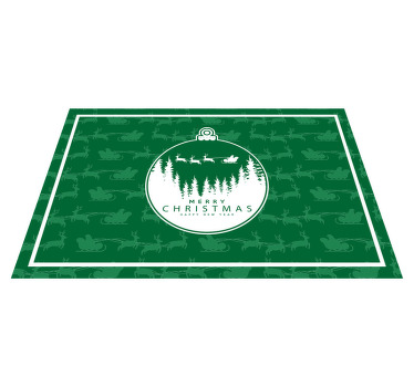 Individuais de mesa de Natal Bola com detalhes - TenStickers