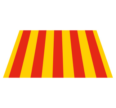 Bordstabletter original med djärvt randigt mönster - Tenstickers