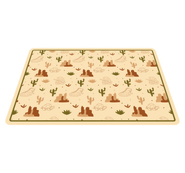 Ville dyr i ørkenen spisebrikke spedbarn - Tenstickers