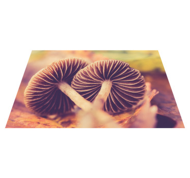 Välttelevä metsäsieni pöytätabletti moderni - Tenstickers