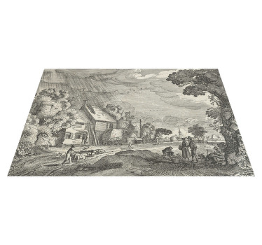 Mirage landscape Vinyl placemats - TenStickers