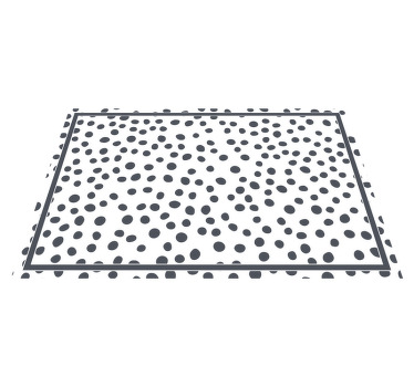 "Hampton Style" dotted design modern placemats - TenStickers