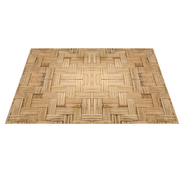 Prostírání s texturou z tkaného dřeva - TenStickers